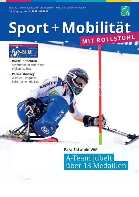 Sport + Mobilität mit Rollstuhl 02/2019