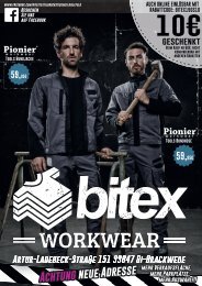 Bitex Workwear Katalog 2019
