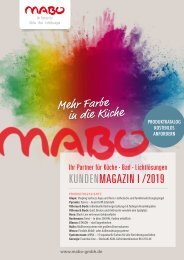 MABO Kundenmagazin 1/2019