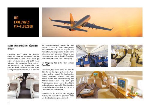 Reisen im privaten VIP-Flugzeug 2020 | HL Travel