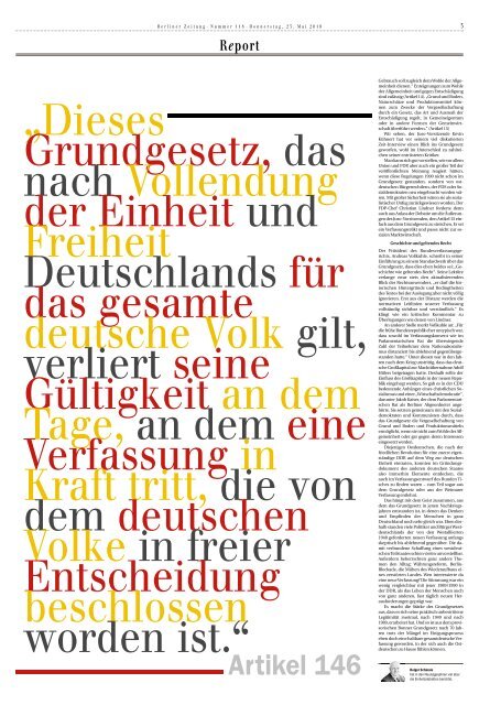 Berliner Zeitung 23.05.2019