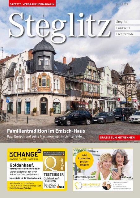 Gazette Steglitz Juni 2019