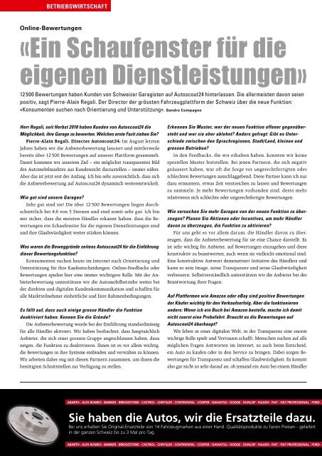 AUTOINSIDE Ausgabe 6 – Juni 2019