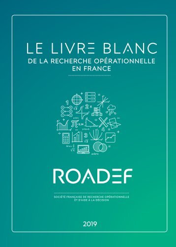 Le Livre Blanc de la ROADEF - Version 2019