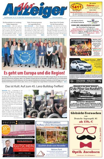Ihr Anzeiger Bad Bramstedt 21 2019