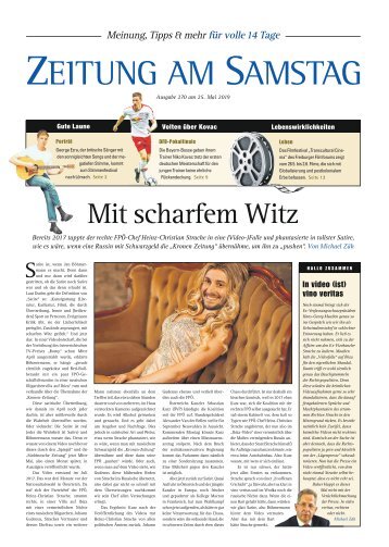 270. Ausgabe, ET 25.05.2019