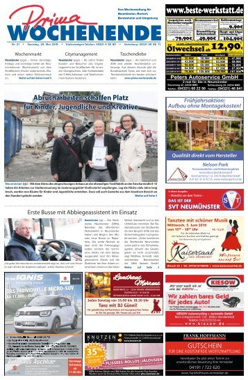 Prima Wochenende 21 2019