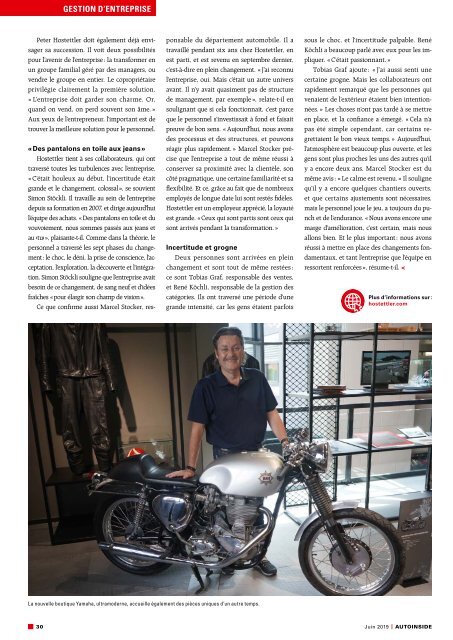 AUTOINSIDE Ausgabe – Juin 2019