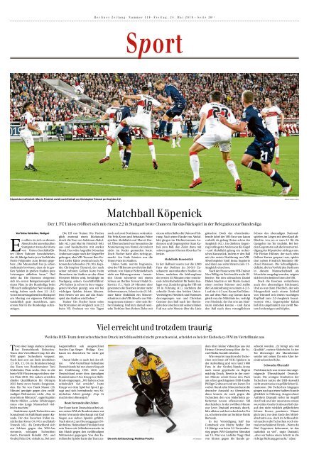 Berliner Zeitung 24.05.2019