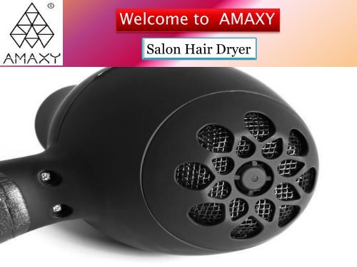 Amaxy Salon Hair Dryer Amaxy Salon Hair Dryer