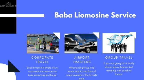 Airport Limo Service in Connecticut - Baba Limousine