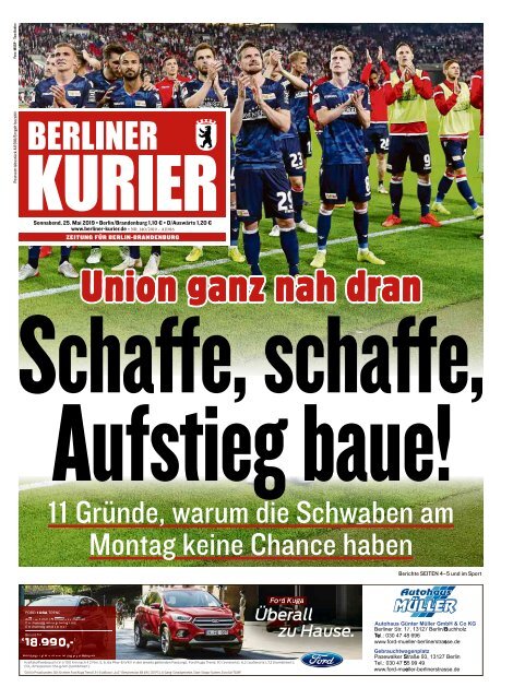 Berliner Kurier 25.05.2019
