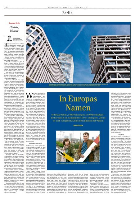 Berliner Zeitung 25.05.2019