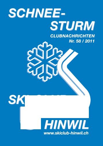 Schneesturm Nr. 58 - Skiclub Hinwil