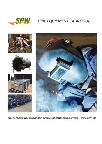 SPW Hire Equipment Catalogue