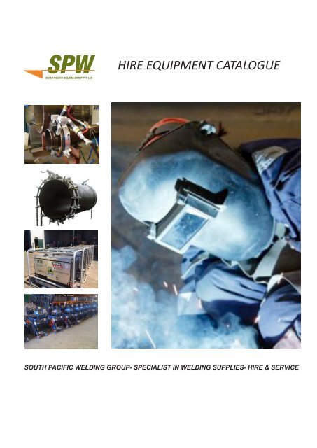 SPW Hire Equipment Catalogue