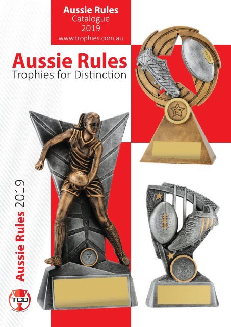 2019 Aussie Rules Trophies for Distinction