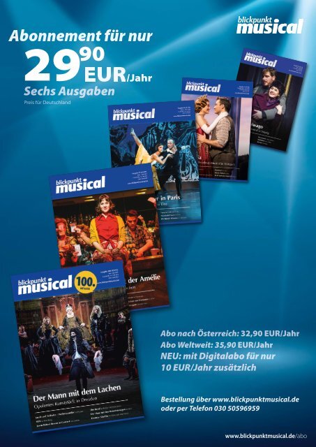 Blickpunkt Musical Sommerspezial 2019