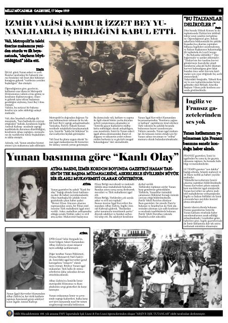 Milli Mücadele Gazetesi