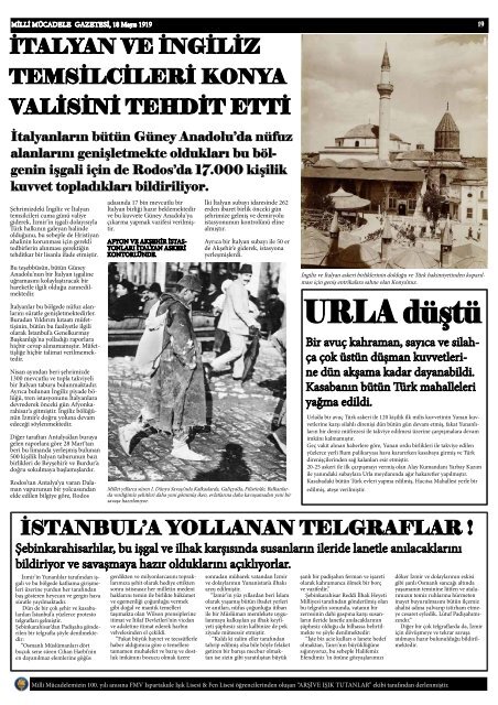 Milli Mücadele Gazetesi