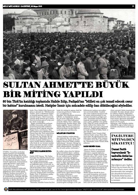 Milli Mücadele Gazetesi