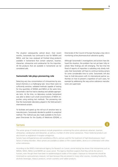 Swissmedic Annual Report 2018