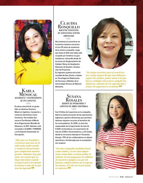 Revista MJ Edición 67 Guatemala