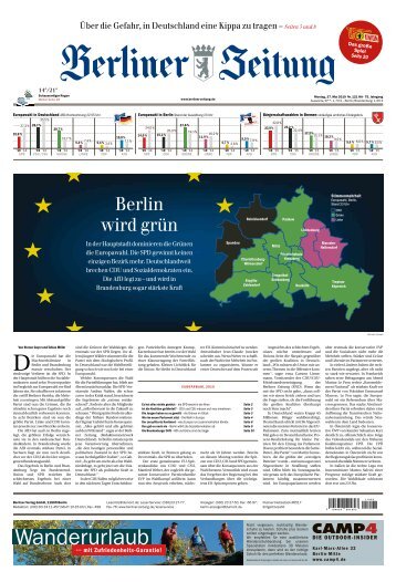 Berliner Zeitung 27.05.2019