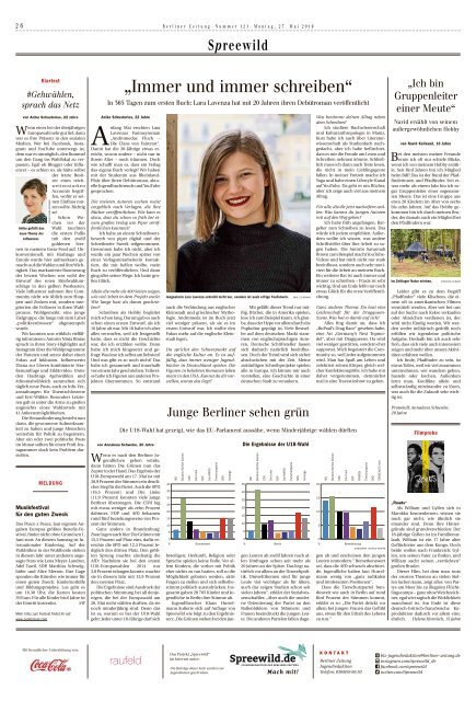 Berliner Zeitung 27.05.2019