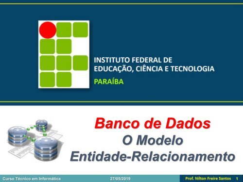 BDTec - O Modelo Entidade-Relacionamento