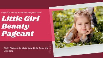 Little Girl Beauty Pageant