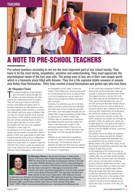 The Progressive Teacher Vol 04 Issue 04