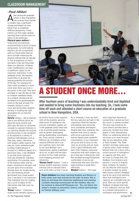 The Progressive Teacher Vol 04 Issue 03