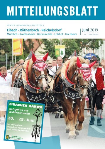 Nürnberg-Eibach/Reichelsdorf/Röthenbach Juni 2019