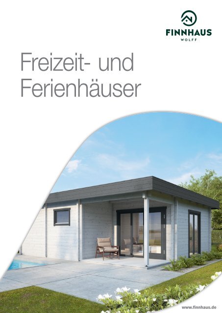 Ferienhaus-Katalog aus dem Hause Wolff-Finnhaus 