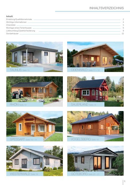 Ferienhaus-Katalog aus dem Hause Wolff-Finnhaus 