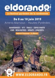 Programme du festival Eldorando