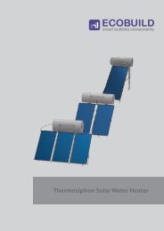 ECOBUILD Thermosiphon