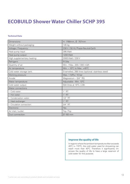 Multifunction Heat Pump