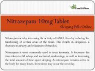 Buy Sleeping Pill Online Nitrazepam 10mg Tablet-converted