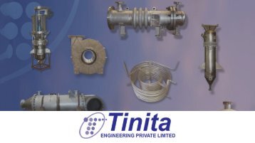 Tinita Engineering - Suppliers of Equipments Heat Exchangers
