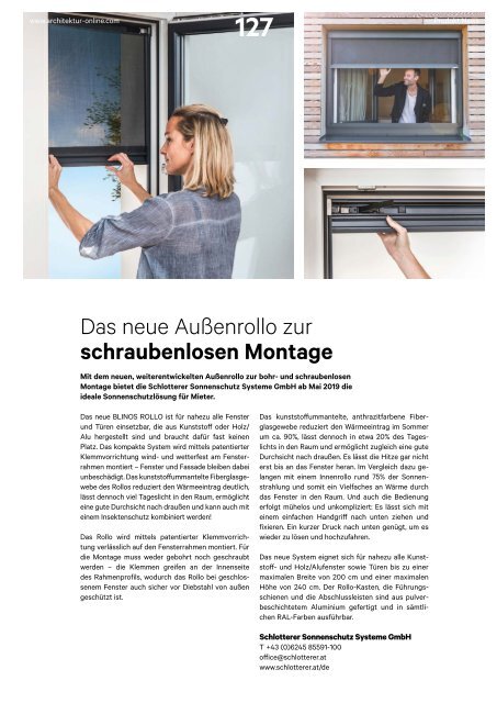 architektur Fachmagazin Ausgabe 4 2019