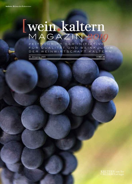 wein.kaltern Magazin 2019