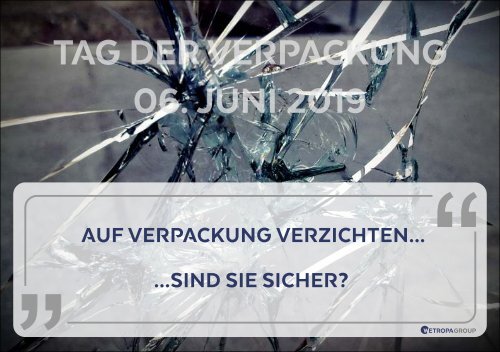 Nachhaltigkeit von Schaumstoffverpackungen