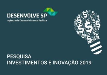 Pesquisa Investimentos e Inovacao 2019