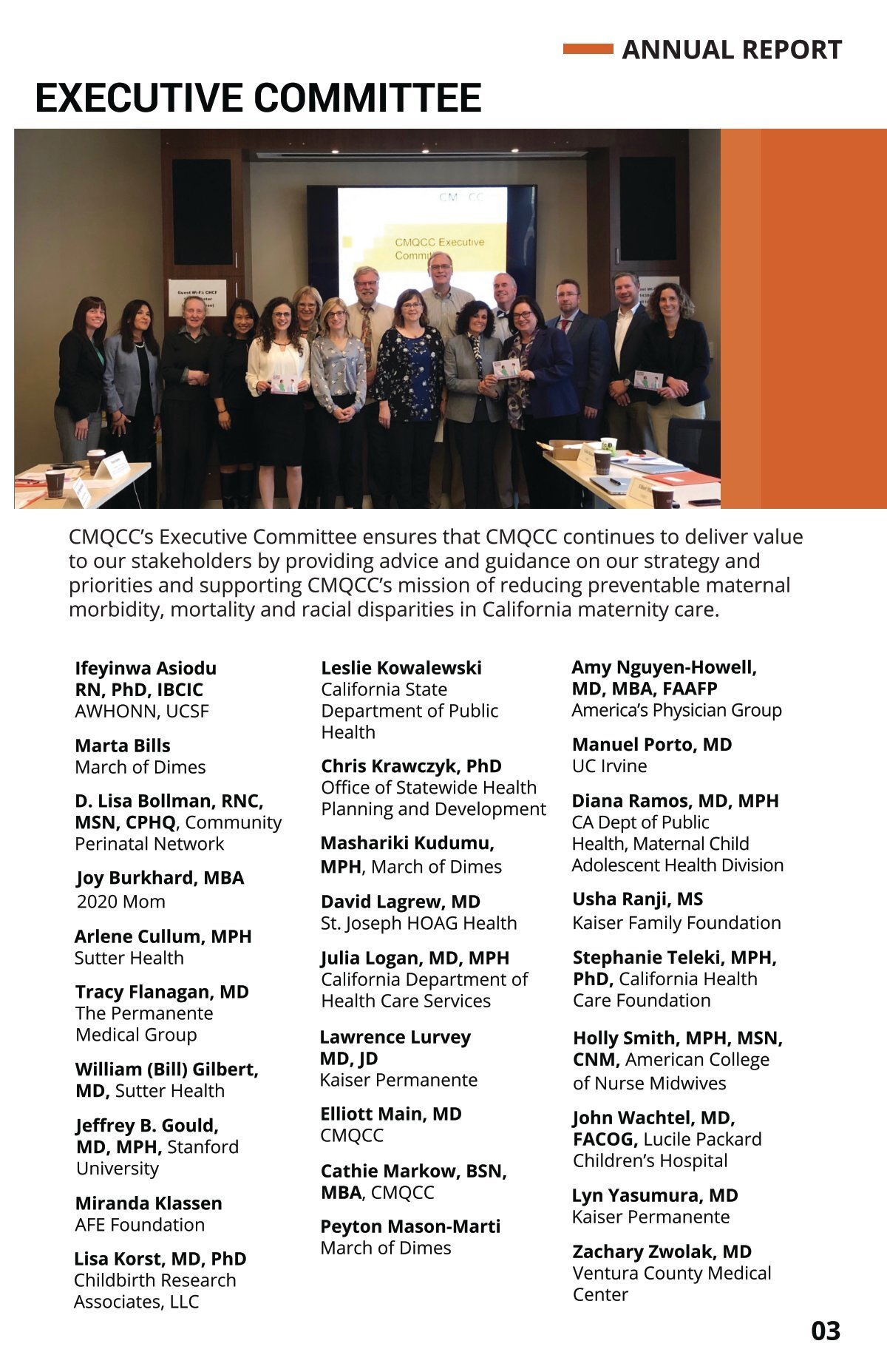 CMQCC Releases Online Version of 2018 Annual Report | California