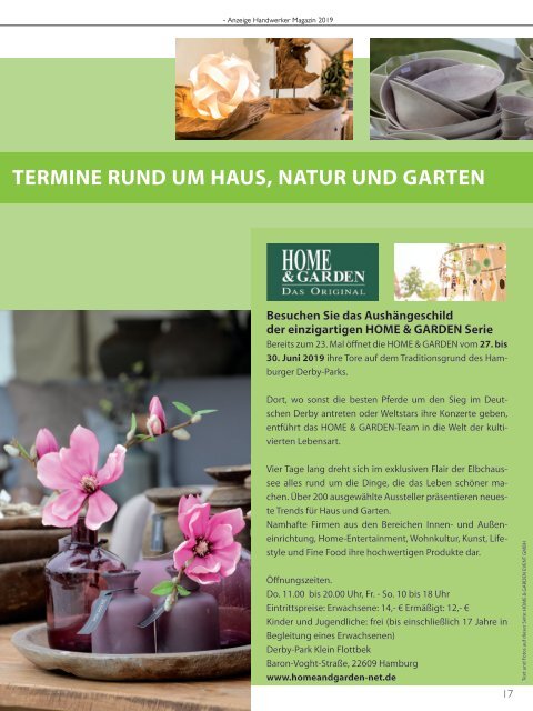 HANDWERKER MAGAZIN 2019-1