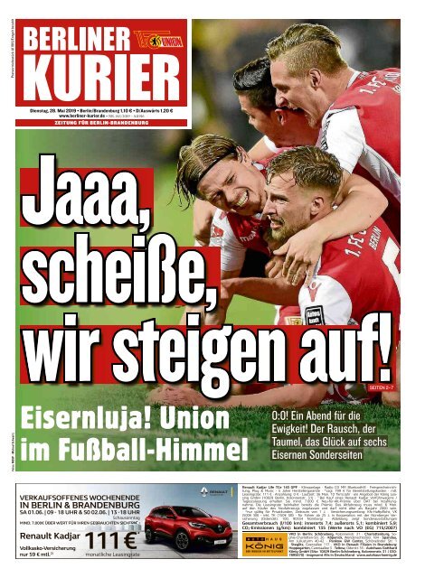 Berliner Kurier 28.05.2019