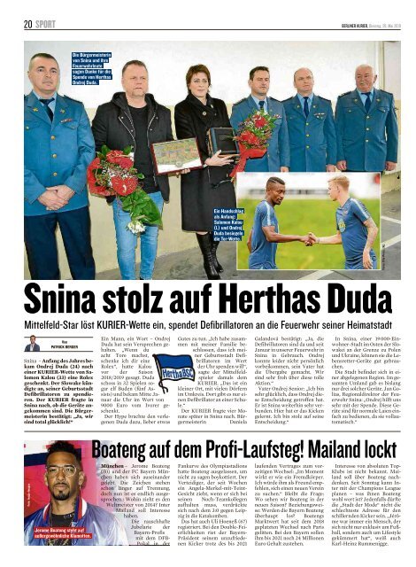 Berliner Kurier 28.05.2019