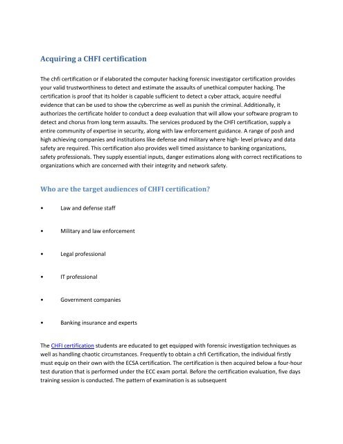 chfi certification converted chfi certification converted
